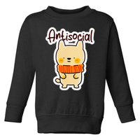 Ashen Shadowsong Antisocial Toddler Sweatshirt