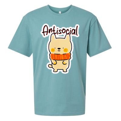 Ashen Shadowsong Antisocial Sueded Cloud Jersey T-Shirt