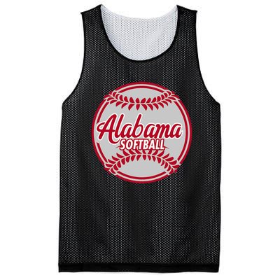 Alabama Softball = Mesh Reversible Basketball Jersey Tank