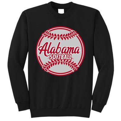 Alabama Softball = Tall Sweatshirt