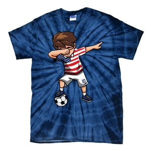 Argentina Soccer Argentinian Flag Pride Soccer Player Tie-Dye T-Shirt