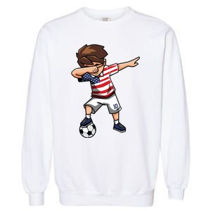 Argentina Soccer Argentinian Flag Pride Soccer Player Garment-Dyed Sweatshirt