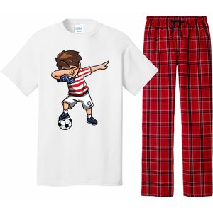 Argentina Soccer Argentinian Flag Pride Soccer Player Pajama Set