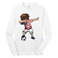 Argentina Soccer Argentinian Flag Pride Soccer Player Tall Long Sleeve T-Shirt