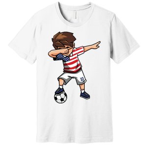 Argentina Soccer Argentinian Flag Pride Soccer Player Premium T-Shirt