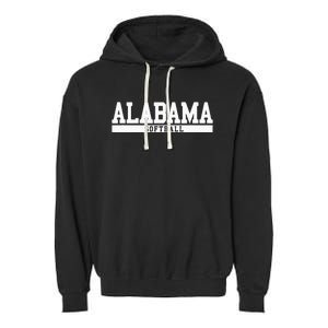 Alabama Softball Garment-Dyed Fleece Hoodie