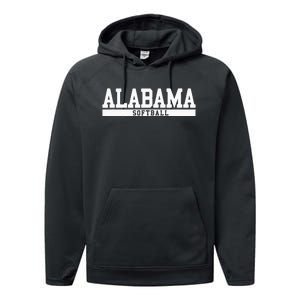 Alabama Softball Performance Fleece Hoodie