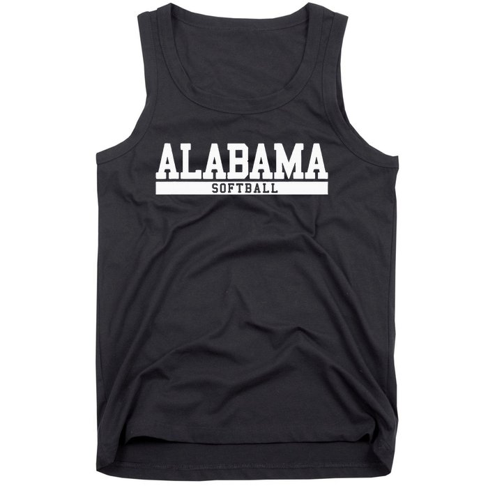 Alabama Softball Tank Top