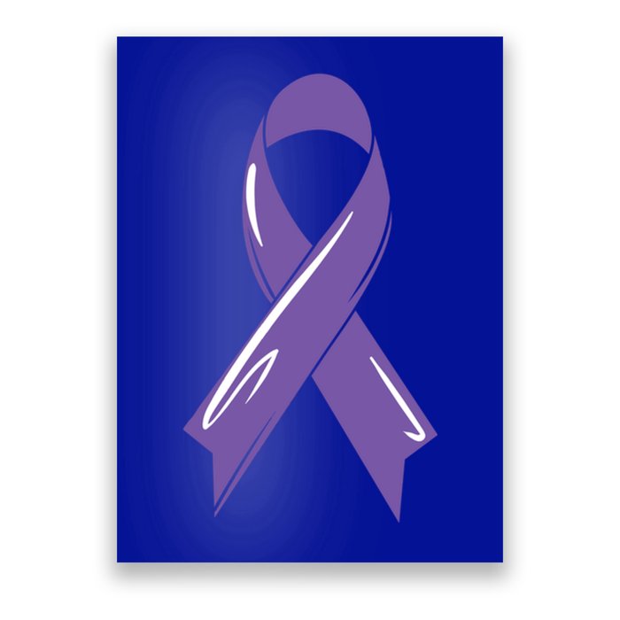 Alzheimers Support Alzheimer's Detia Awareness Ribbon Cool Gift Poster