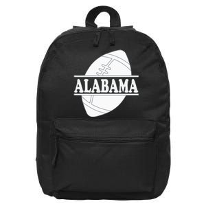 Alabama State Alabama Red Game Day AL Sports Fun 16 in Basic Backpack