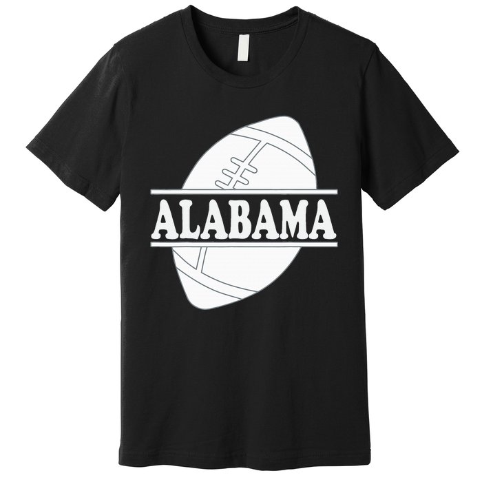 Alabama State Alabama Red Game Day AL Sports Fun Premium T-Shirt