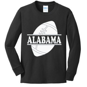 Alabama State Alabama Red Game Day AL Sports Fun Kids Long Sleeve Shirt