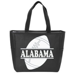 Alabama State Alabama Red Game Day AL Sports Fun Zip Tote Bag