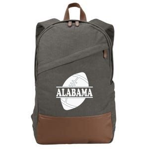 Alabama State Alabama Red Game Day AL Sports Fun Cotton Canvas Backpack