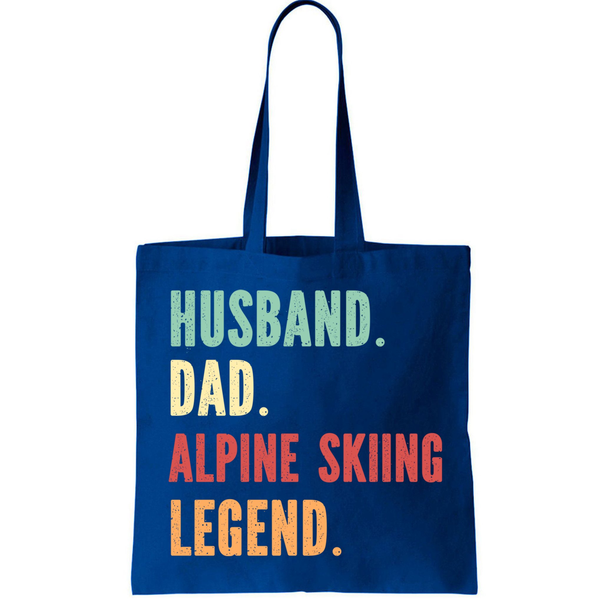 Alpine Skiing Athlete Dad Husband Father Gift Bag