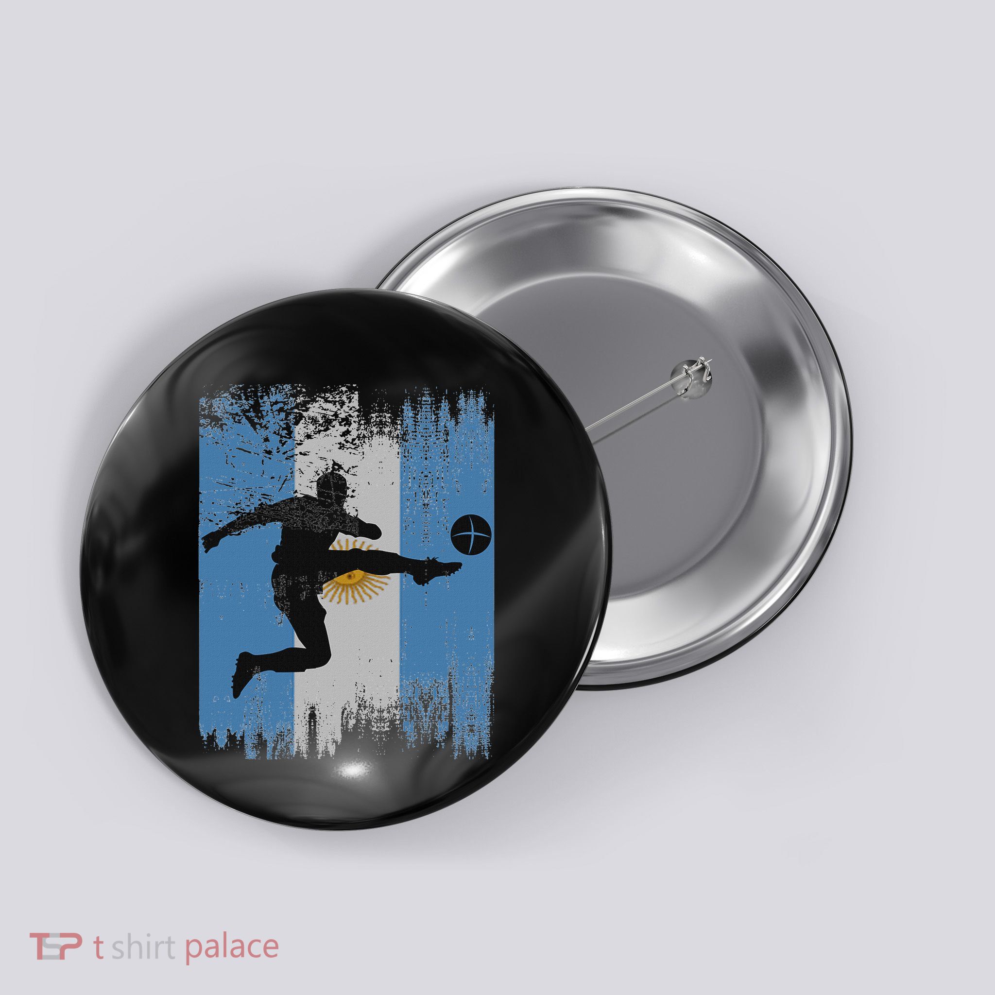 Argentina Soccer Argentina Football Argentina Futbol Button