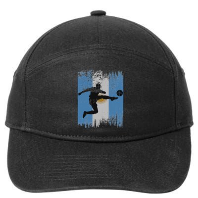 Argentina Soccer Argentina Football Argentina Futbol 7-Panel Snapback Hat