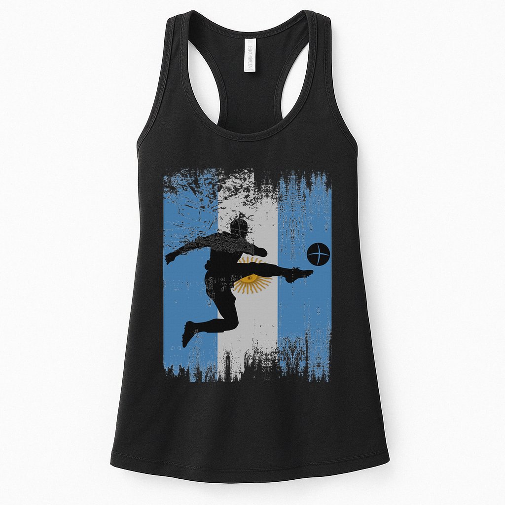 Argentina Soccer Argentina Football Argentina Futbol Womens Tank Top