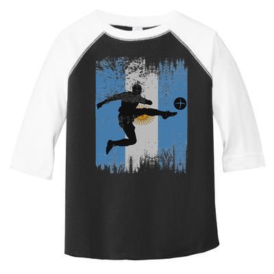 Argentina Soccer Argentina Football Argentina Futbol Toddler Fine Jersey T-Shirt