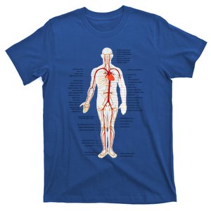 Arterial System Anatomy Heart Vascular Medical Gift T-Shirt