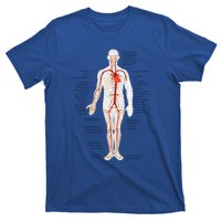 Arterial System Anatomy Heart Vascular Medical Gift T-Shirt