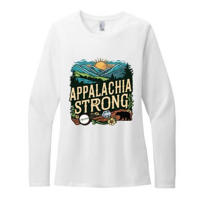 Appalachia Strong Womens CVC Long Sleeve Shirt