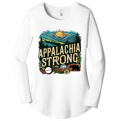 Appalachia Strong Women's Perfect Tri Tunic Long Sleeve Shirt