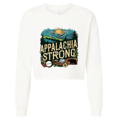 Appalachia Strong Cropped Pullover Crew