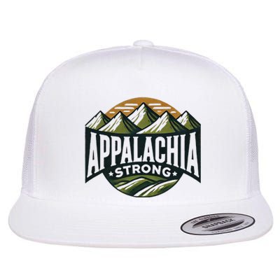 Appalachia Strong Flat Bill Trucker Hat