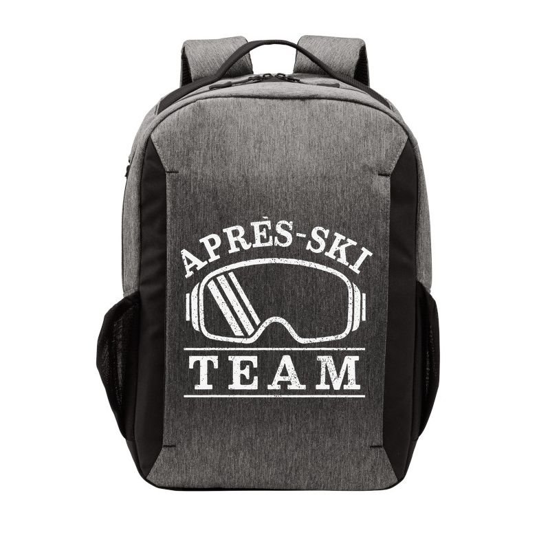 Apres Ski All Day Ski Cool Skier Winter Sports Skiing Vector Backpack
