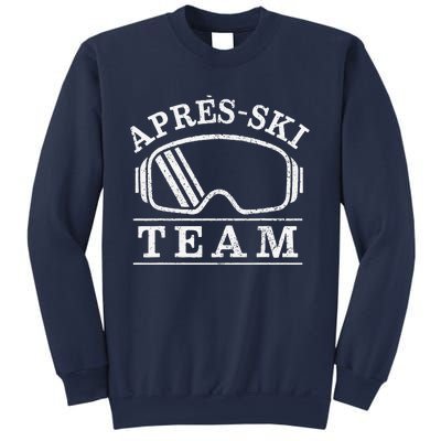 Apres Ski All Day Ski Cool Skier Winter Sports Skiing Sweatshirt