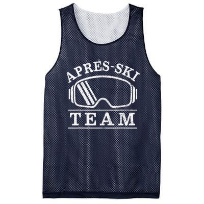 Apres Ski All Day Ski Cool Skier Winter Sports Skiing Mesh Reversible Basketball Jersey Tank