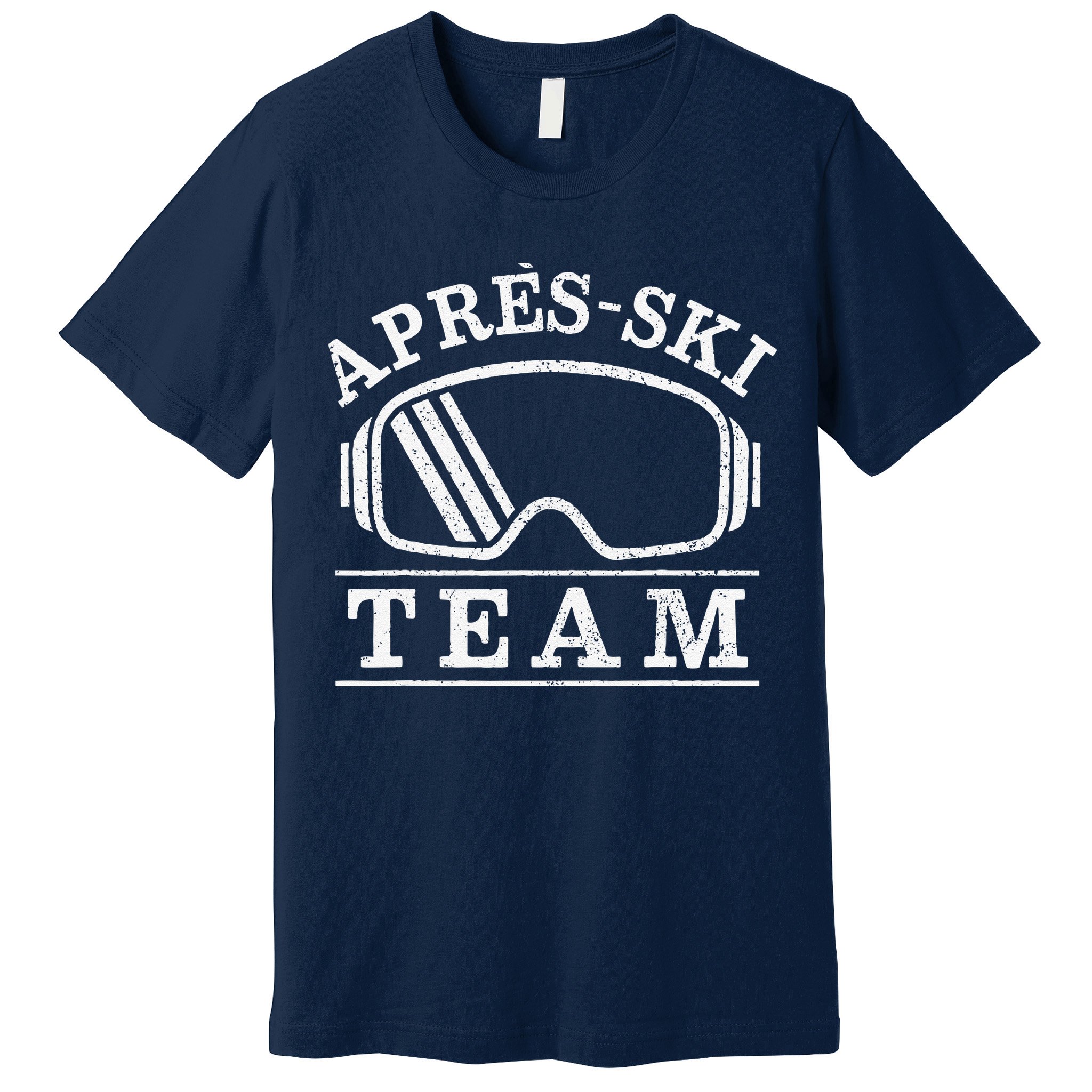 Apres Ski All Day Ski Cool Skier Winter Sports Skiing Premium T-Shirt