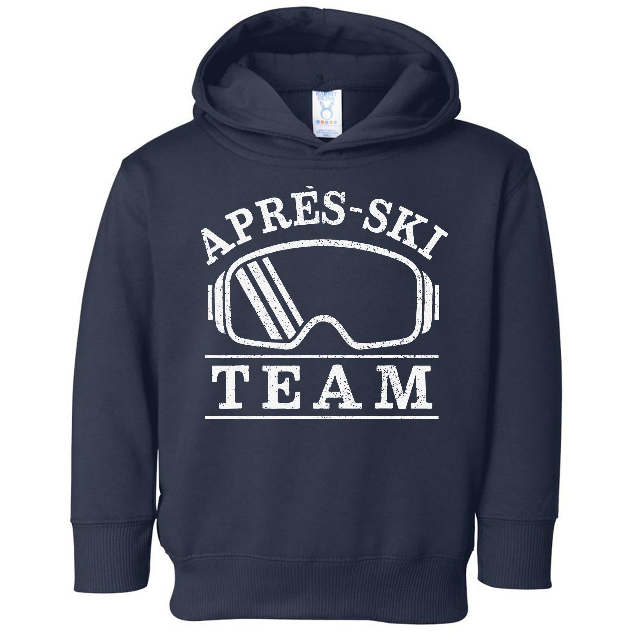 Apres Ski All Day Ski Cool Skier Winter Sports Skiing Toddler Hoodie
