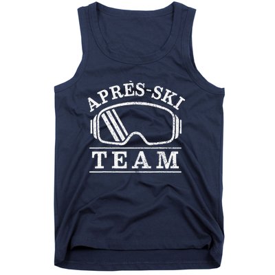 Apres Ski All Day Ski Cool Skier Winter Sports Skiing Tank Top