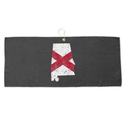 Alabama State Alabama Lover Alabama Large Microfiber Waffle Golf Towel