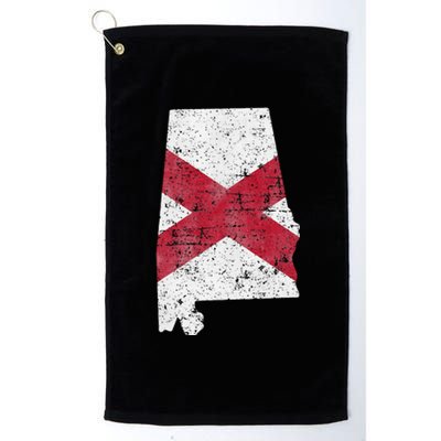 Alabama State Alabama Lover Alabama Platinum Collection Golf Towel