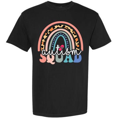 Autism Squad Autism Awareness Support Kindness Garment-Dyed Heavyweight T-Shirt
