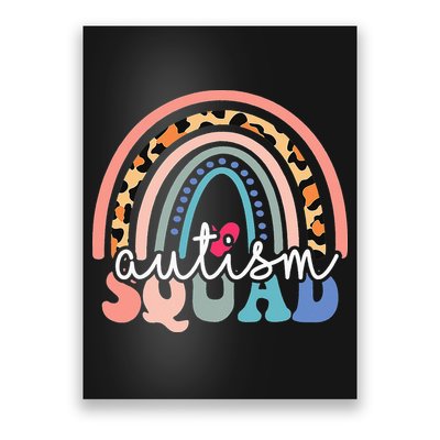 Autism Squad Autism Awareness Support Kindness Poster