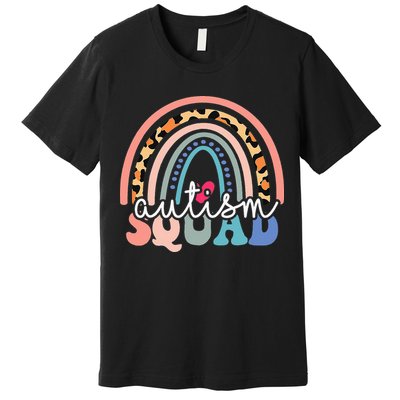 Autism Squad Autism Awareness Support Kindness Premium T-Shirt