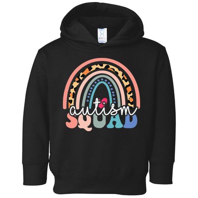 Autism Squad Autism Awareness Support Kindness Toddler Hoodie