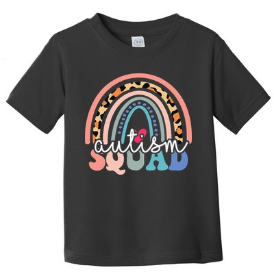 Autism Squad Autism Awareness Support Kindness Toddler T-Shirt