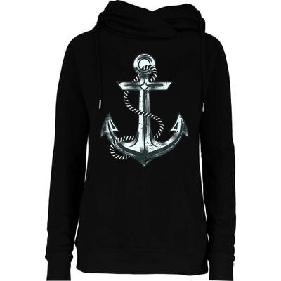 Anchor Sailing Womens Funnel Neck Pullover Hood