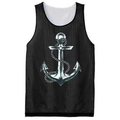 Anchor Sailing Mesh Reversible Basketball Jersey Tank