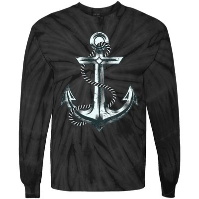 Anchor Sailing Tie-Dye Long Sleeve Shirt