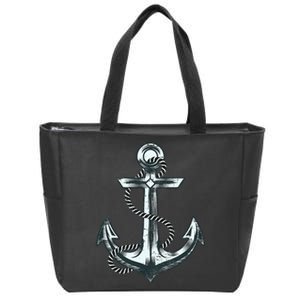 Anchor Sailing Zip Tote Bag