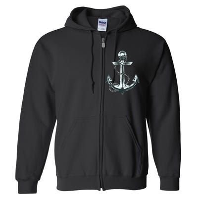 Anchor Sailing Full Zip Hoodie