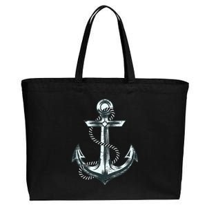 Anchor Sailing Cotton Canvas Jumbo Tote