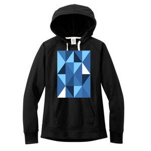 Abstract Shape Women's Fleece Hoodie