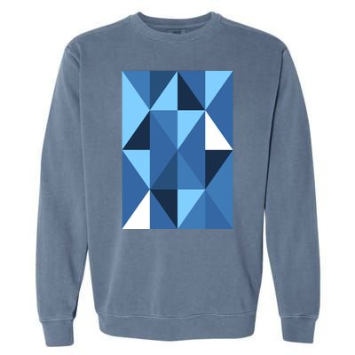 Abstract Shape Garment-Dyed Sweatshirt